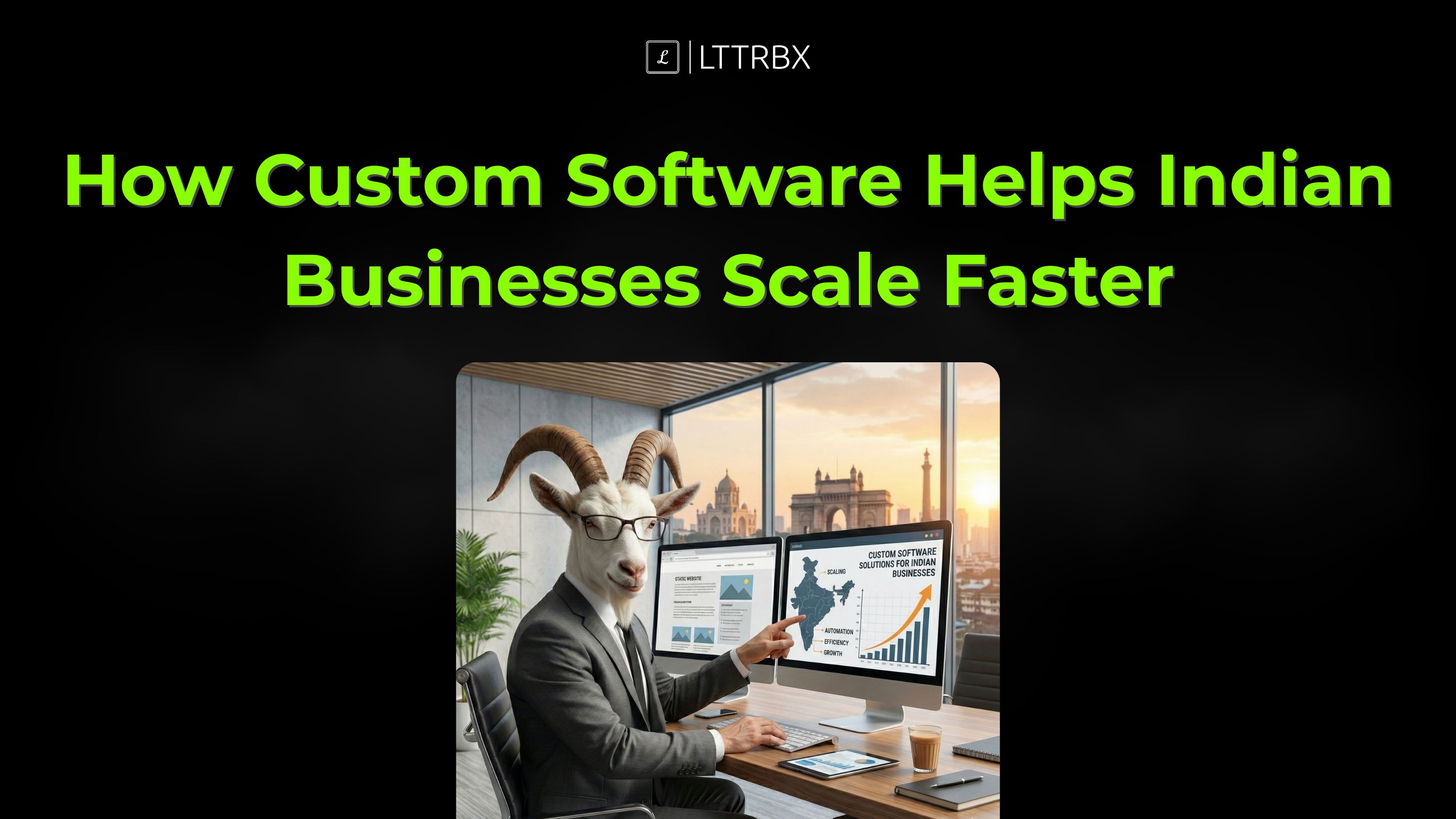 How Custom Software Helps Indian Businesses Scale Faster